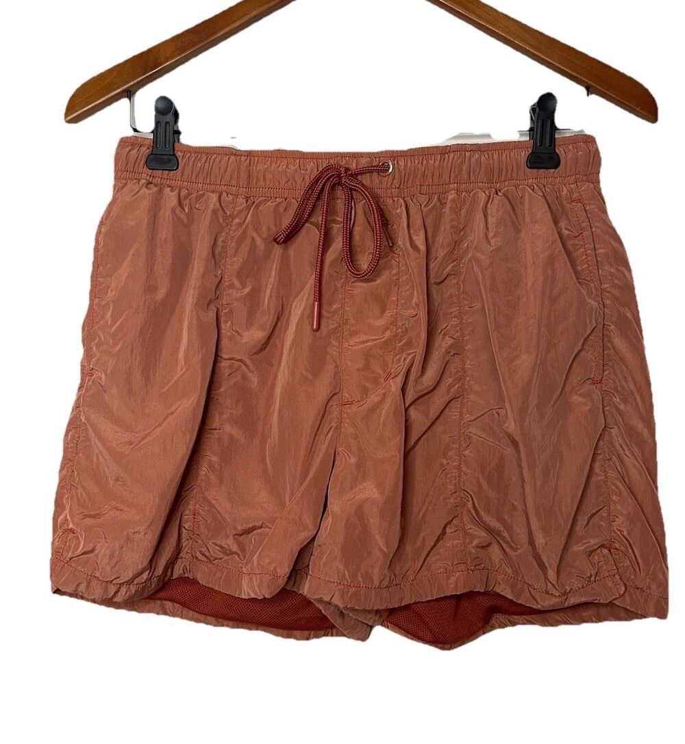 Urban Outfitters Men's Medium Burnt Orange Swim Shorts